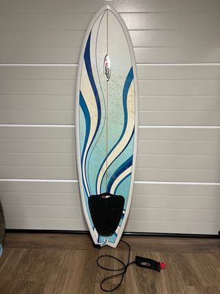 Tabla Surf NSP 6'4 Evolutiva + Leash