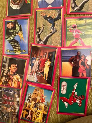 Cromos Power Rangers