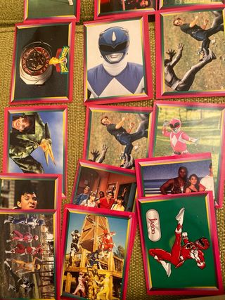 Cromos Power Rangers