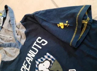 Maglietta con cappuccio Peanuts Snoopy