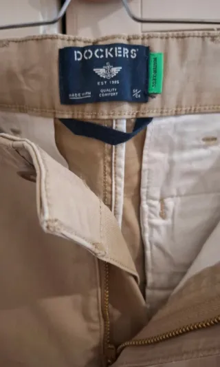 Pantalón chino Dockers beige Talla L