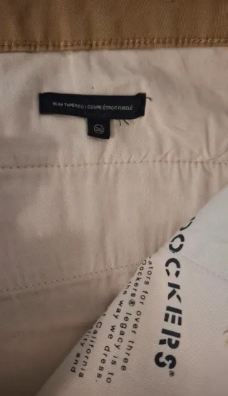 Pantalón chino Dockers beige Talla L