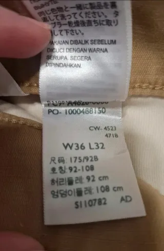 Pantalón chino Dockers beige Talla L