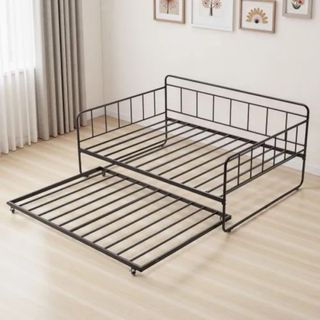 Estructura Sofá Cama Metálico Negro