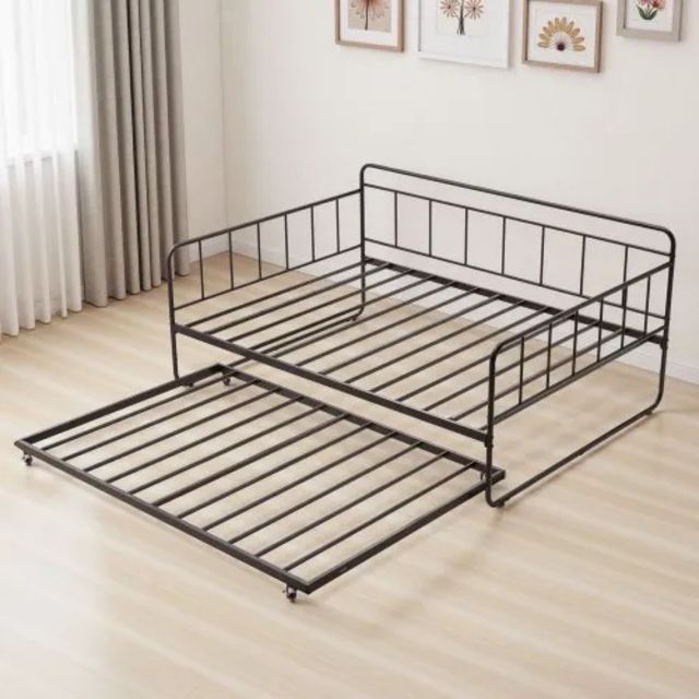 Estructura Sofá Cama Metálico Negro