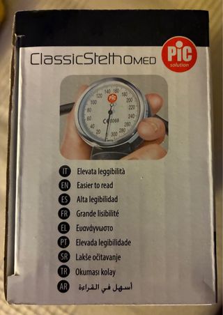 Esfignomanómetro Aneroide Manual con Estetoscopio