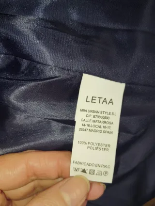 Gabardina Tartán  azul marino y burdeos