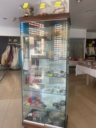Vitrina de cristal