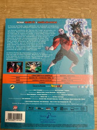 Dragon Ball Super Blu-ray Vol.9 – Nuevo Precintado