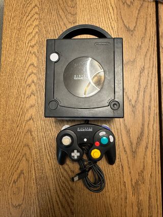 Consola Nintendo GameCube Negra + Mando