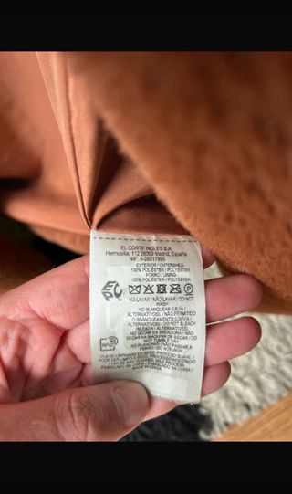 Chaqueta de pelo mujer