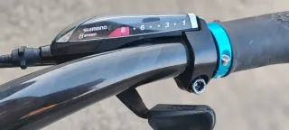 Bicicleta Montaña Vortex Roja y Blanca