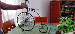 Bicicleta Antigua Adorno Rueda Grande