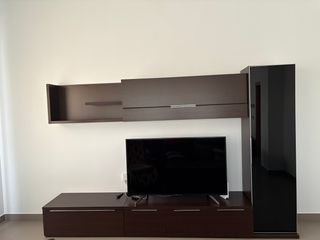 Mueble salón moderno wengué