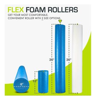 Rodillo Pilates Prosource Fit color Blanco nuevo