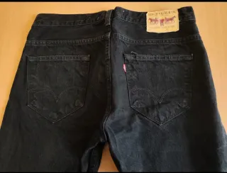 Levi's 504 Straight Fit Jeans W33 L34
