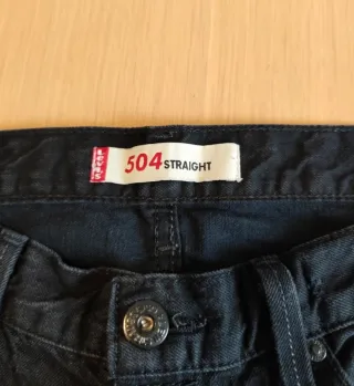Levi's 504 Straight Fit Jeans W33 L34