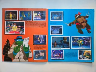 Album COMPLETO Tortugas Ninja Panini