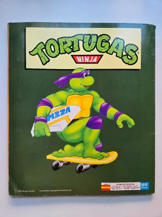 Album COMPLETO Tortugas Ninja Panini