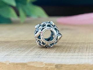 Charm Enredadera Candado Amor - Plata