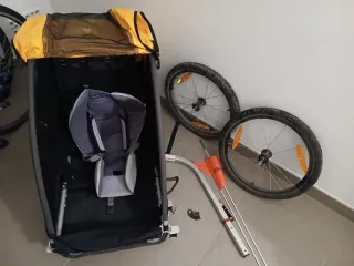 Remolque infantil Burley