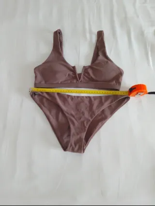 Costume bikini donna marrone tg S
