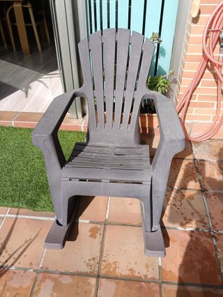 Dondola da giardino grigia