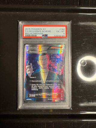 Carta Pokémon Giovanni's Scheme XY