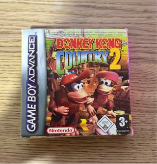 Donkey Kong Country 2 GAMEBOY ADVANCE PAL ESP