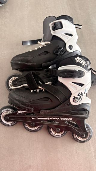 Patines en línea negros Rollerblade