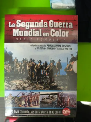 La Segunda Guerra Mundial en Color DVD Serie Compl