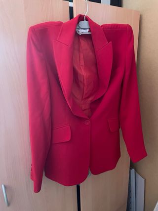 Blazer Rojo Talla 40