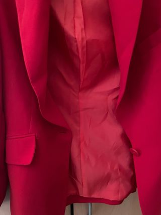 Blazer Rojo Talla 40