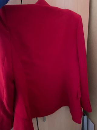 Blazer Rojo Talla 40