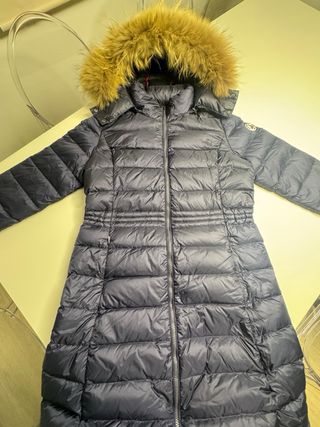 Abrigo JOTT azul con capucha y pelo