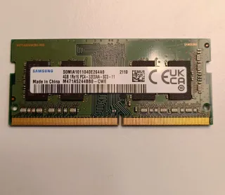 Memoria RAM Samsung DDR4 SO-DIMM 4GB 3200MHz