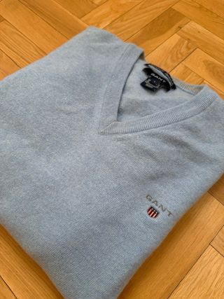 Jersey Gant Azul Claro Talla L