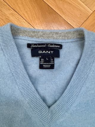 Jersey Gant Azul Claro Talla L