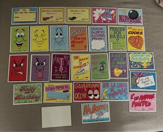 Carte Love is Panini Vintage - 26 pezzi