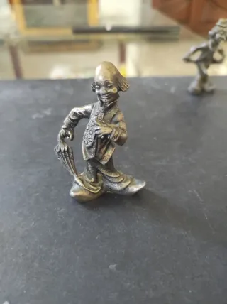 Miniaturas payasos bronce antiguas precio unidad