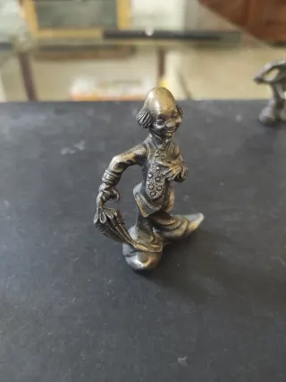 Miniaturas payasos bronce antiguas precio unidad