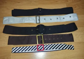 Cinturones variados