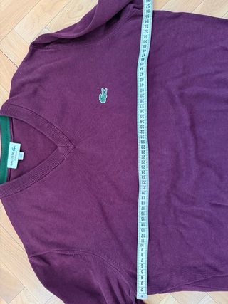 Jersey Lacoste Burdeos Talla L