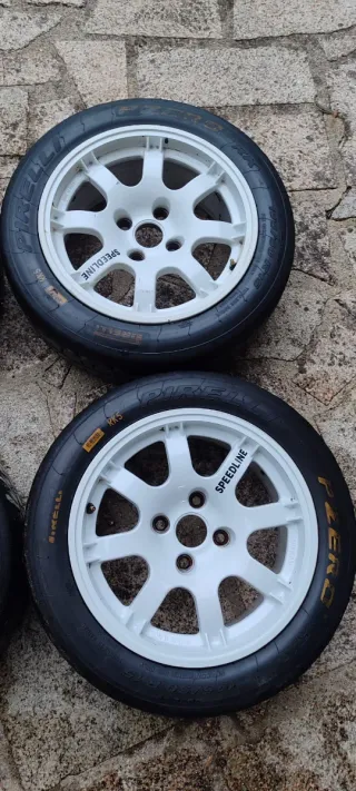 Llantas Speedline PTS PSA Blancas