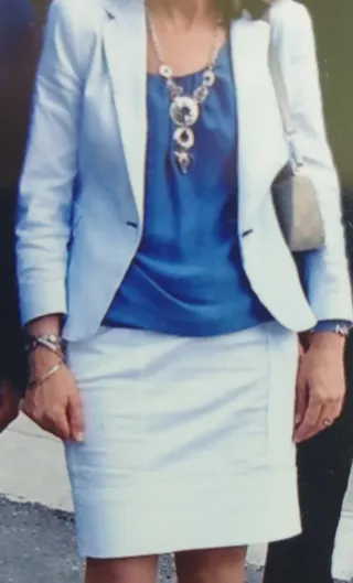 Blazer Rayas Finas Zara