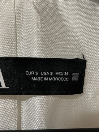 Americana Zara doble botonadura