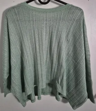 Top Hilo Metalizado Talla XS Mango