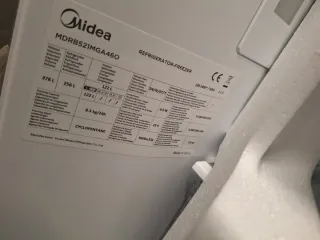 Nevera Midea Acero Inoxidable