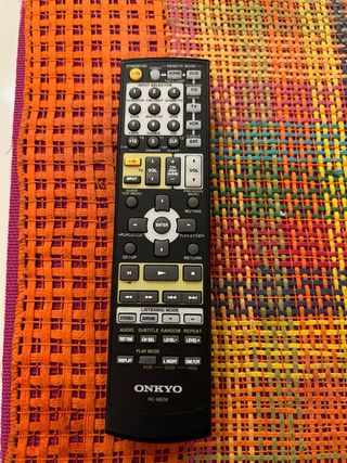 Amplificador Onkyo TX-SR505E Plata