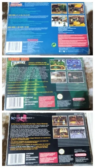 LOTE 3 JUEGOS SUPER NINTENDO PAL